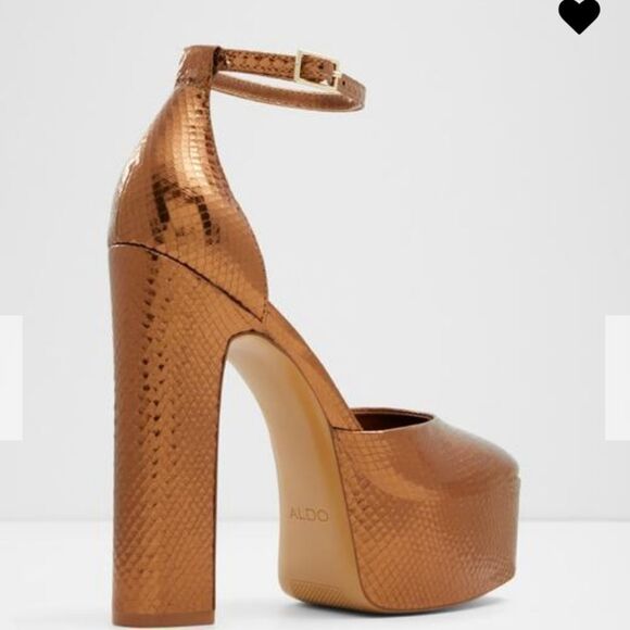 BRAND NEW ALDO JACEY WOMEN'S MISCELLANEOUS BLOCK HEEL SANDAL S2 - Picture 9 of 16